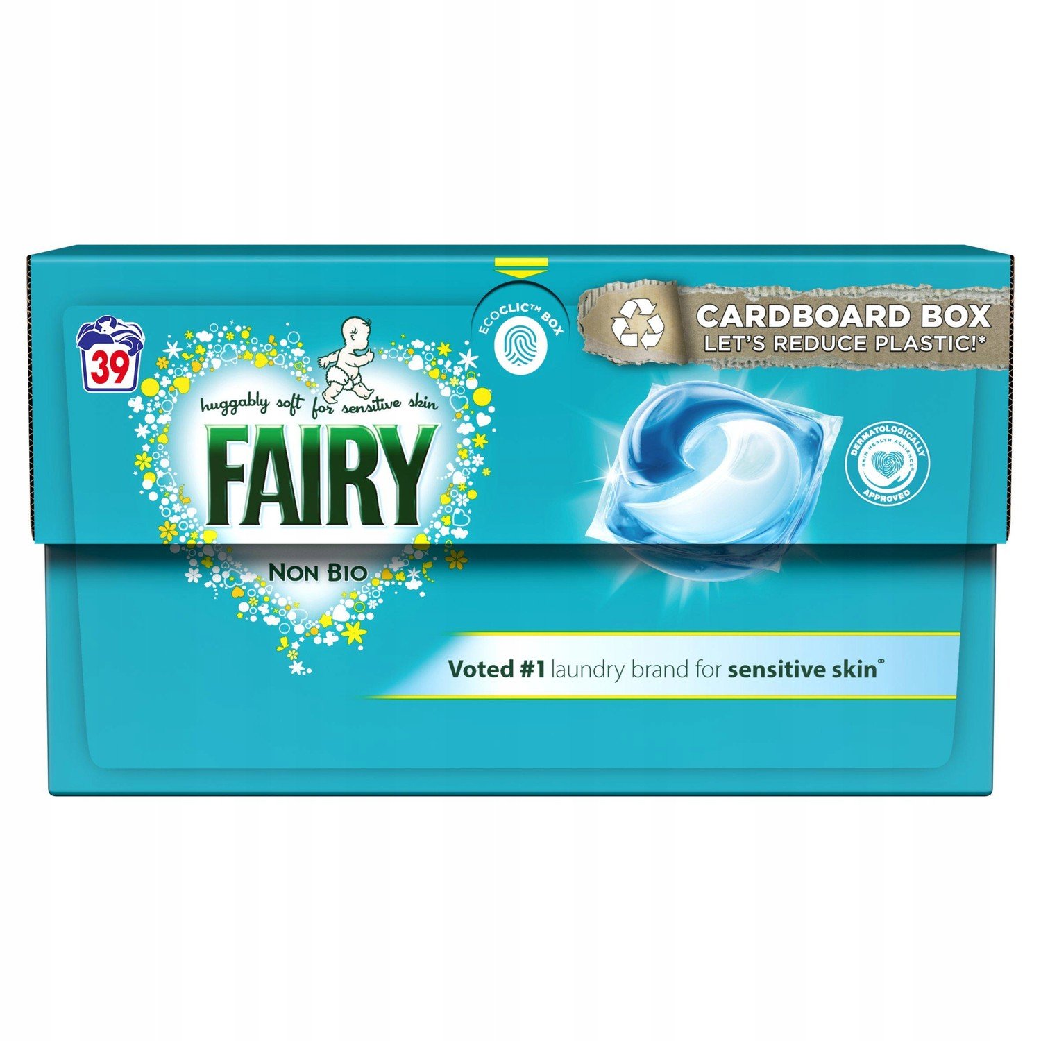 Fairy Non Bio All-in-1 Pods Mycí kapalina 39 ks