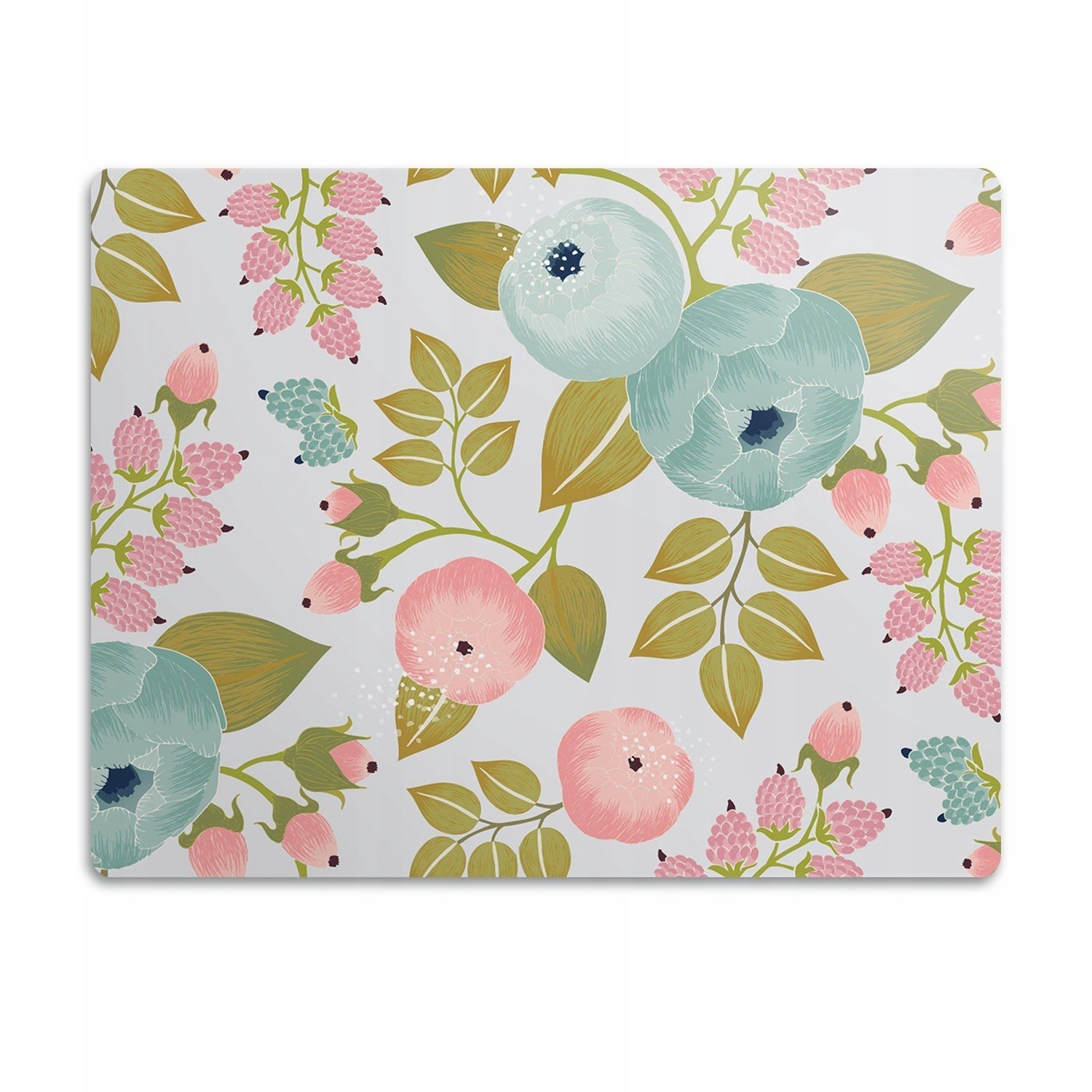 Podložka pod misky pro psa Jarní květiny 90x60