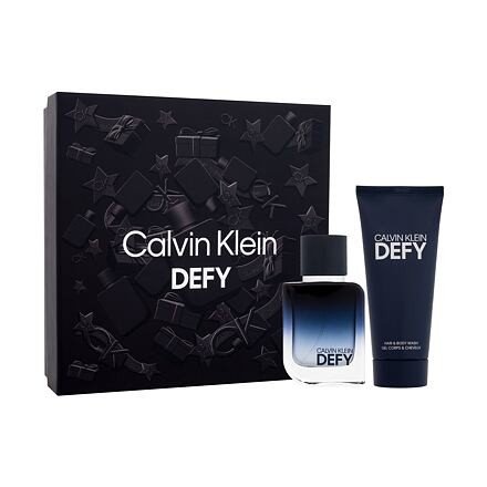 Calvin Klein Defy sada parfémovaná voda 50 ml + sprchový gel 100 ml pro muže