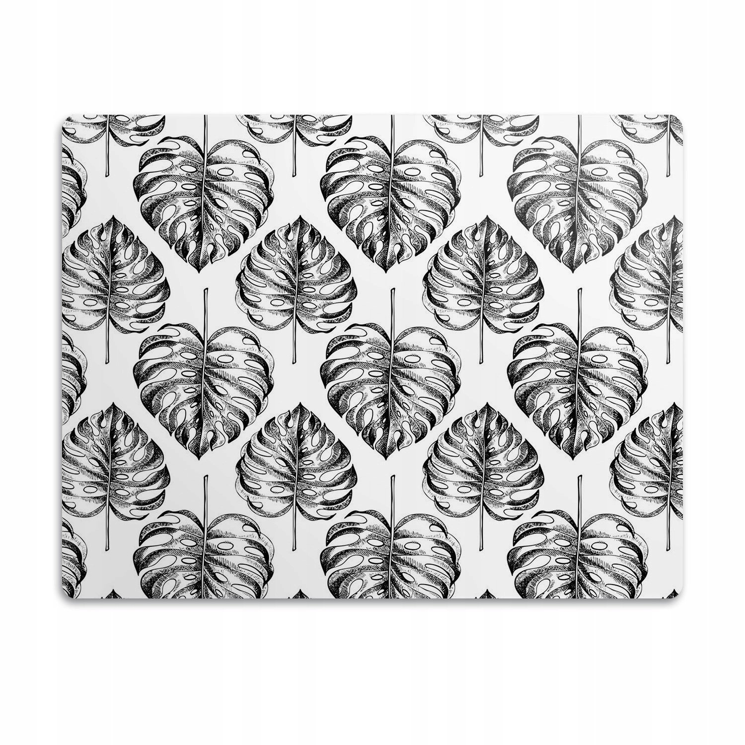 Podložka pod misky pro psa a kočku Monstera 90x60 cm