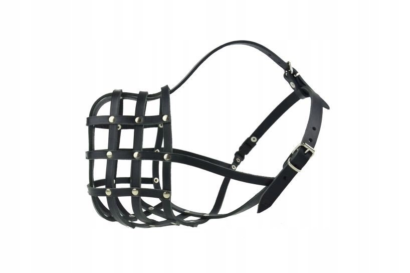 kožený náhubek pro psa Champion Mastiff