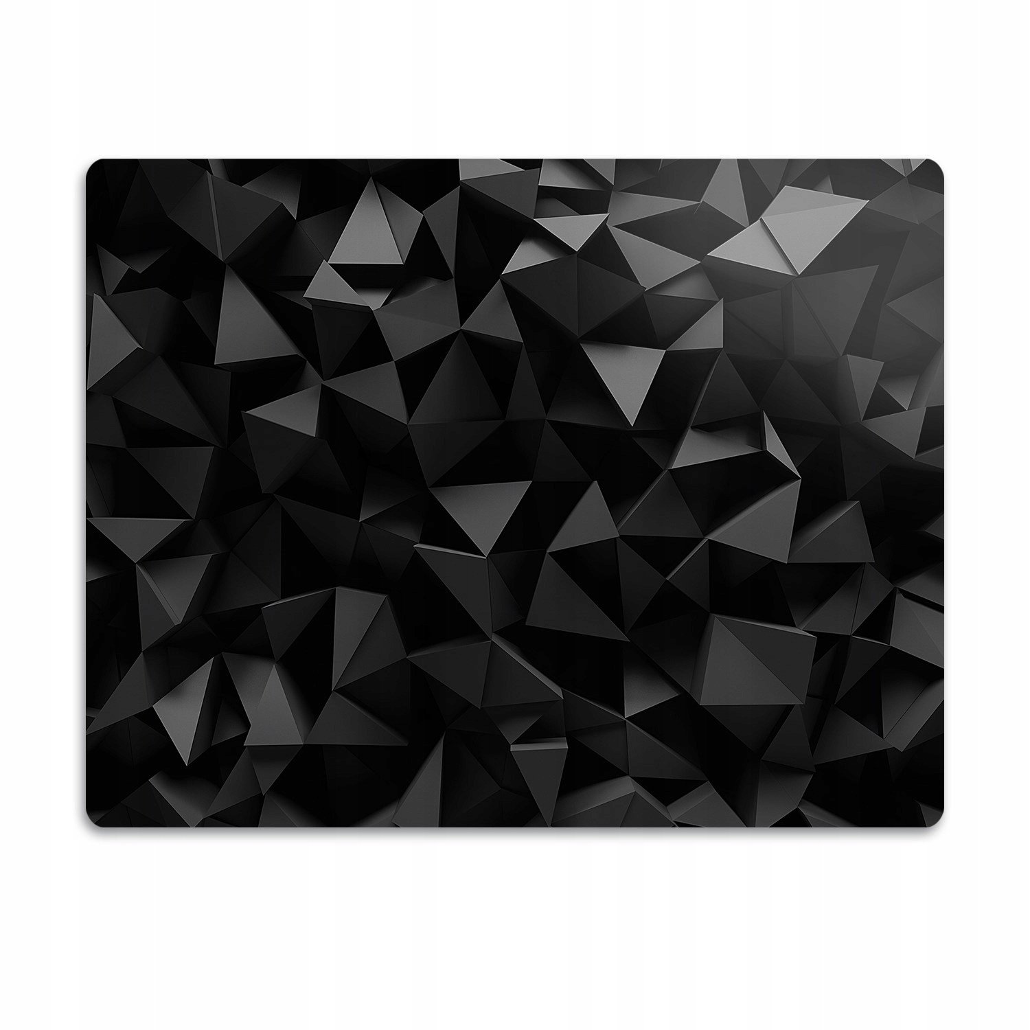 Ochranná podložka pod misku Černá abstrakce 90x60 cm