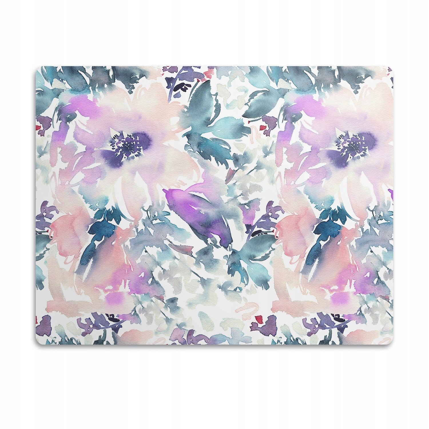 Ochranná podložka pod misky Zahrada s květinami 90x60 cm