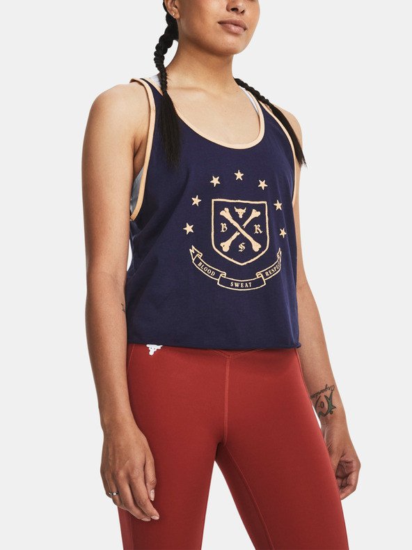 Tílko Under Armour Pjt Rck Q3 Arena Tank-BLU