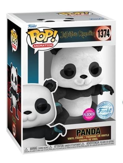 Funko POP Animation: Jujutsu Kaisen - Panda (FLOCKED exclusive special edition)