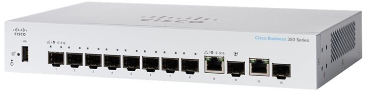 Cisco CBS350-8S-E-2G, RF - CBS350-8S-E-2G-EU-RF