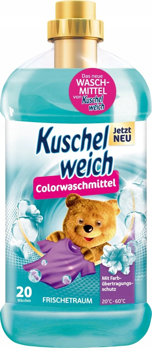 Kuschelweich Prací gel na barvy 1,32 L, 20 praní