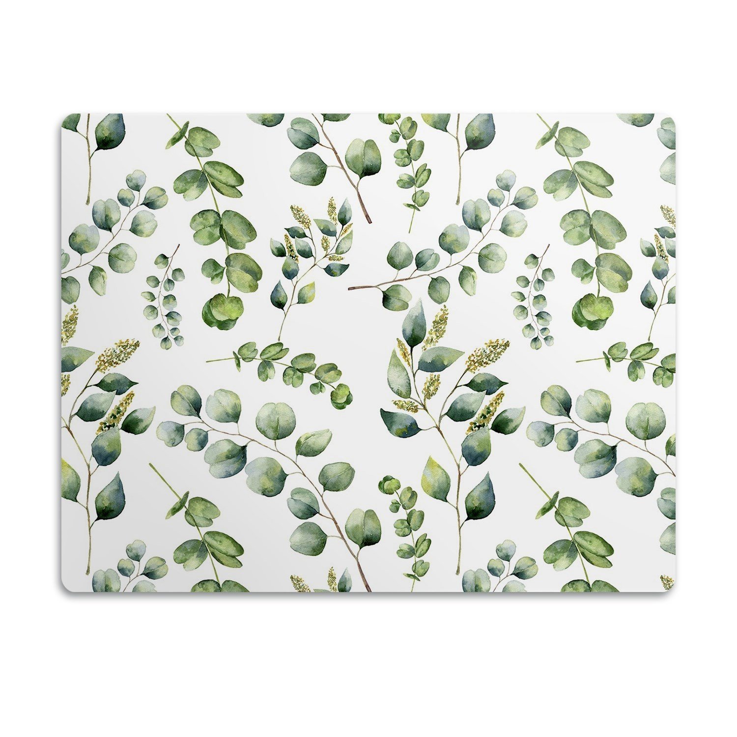 Podložka pod kočičí toaletu Květ eukalyptus 90x60 cm