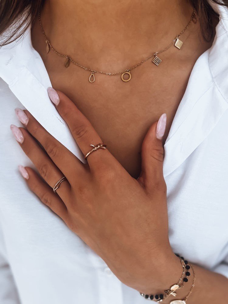 Náhrdelník PUNTA zlatý Dstreet