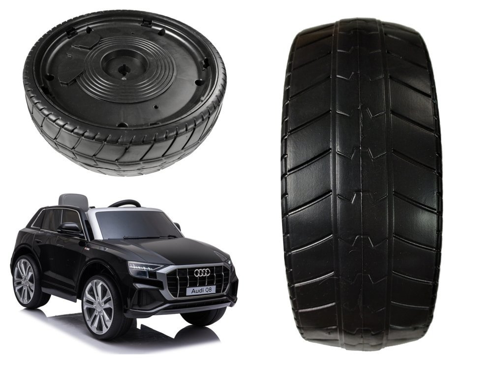 mamido Zadní náhradní kolo EVA na elektrické vozítko JJ2066 pro Audi Q8