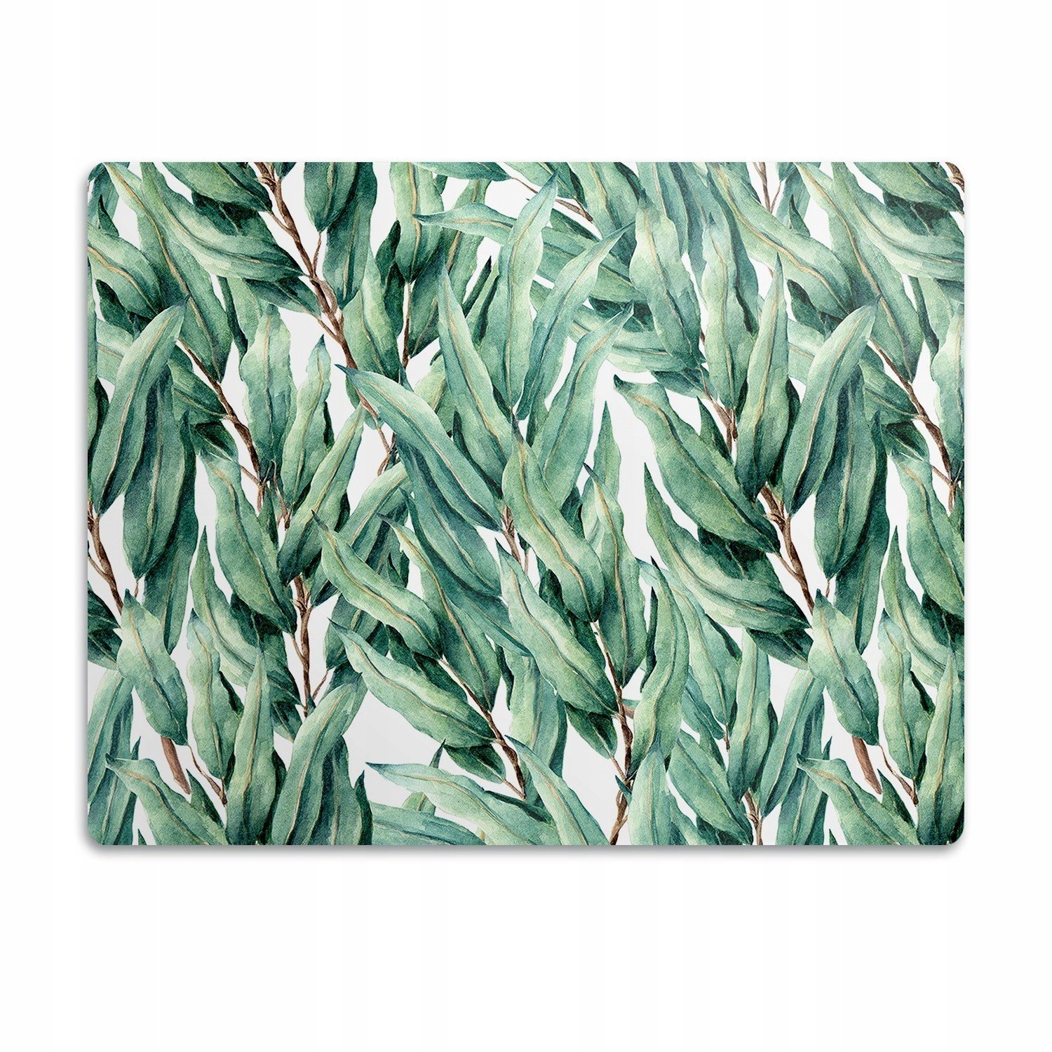 Elastická podložka pod misku Malované listy 90x60