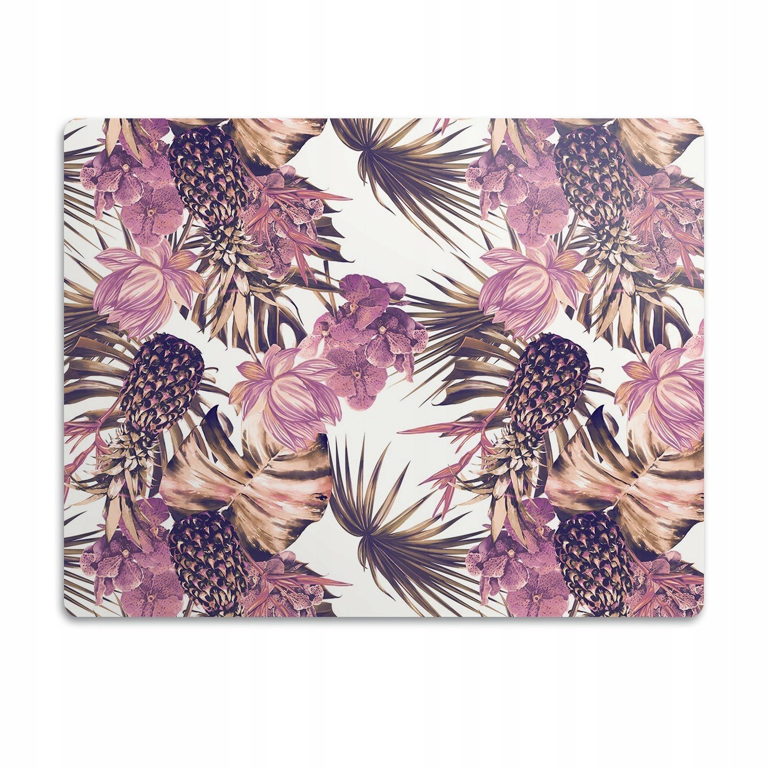 Ochranná podložka pod misky Ananasové ovoce 90x60 cm