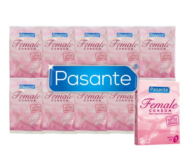 Pasante Female Ženský kondóm 30 ks