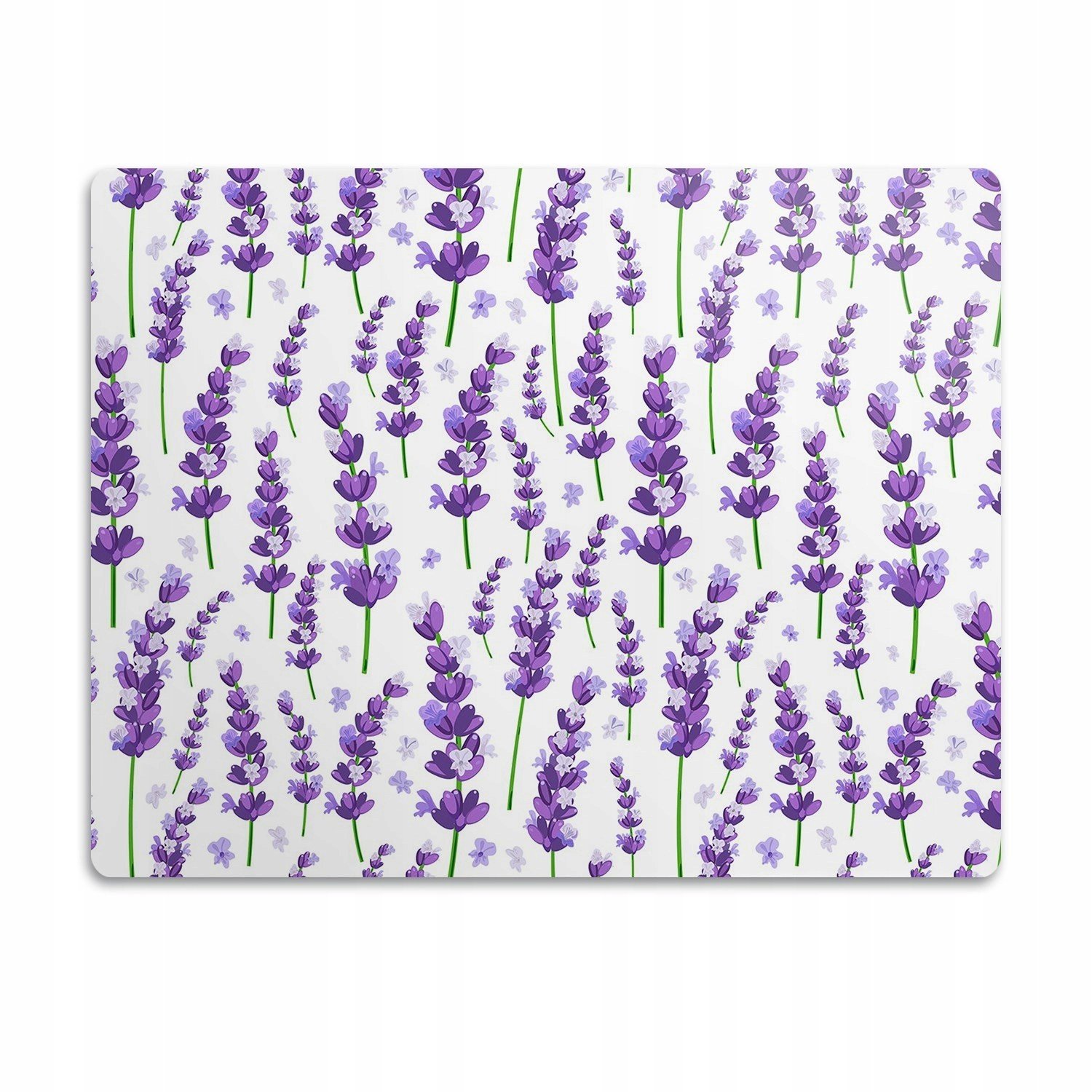 Pro kočku psa podložka pod misky Levandule 90x60cm