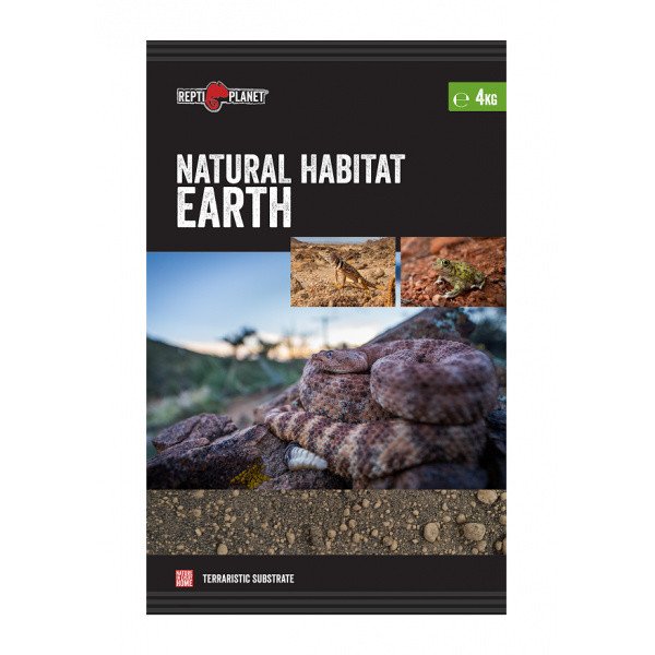 Substrát Repti Planet Earth 4kg černý