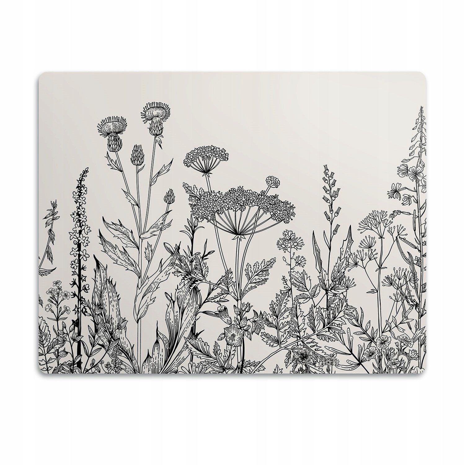 Ochranná podložka pod misku pro psa kočky Louka 90x60cm