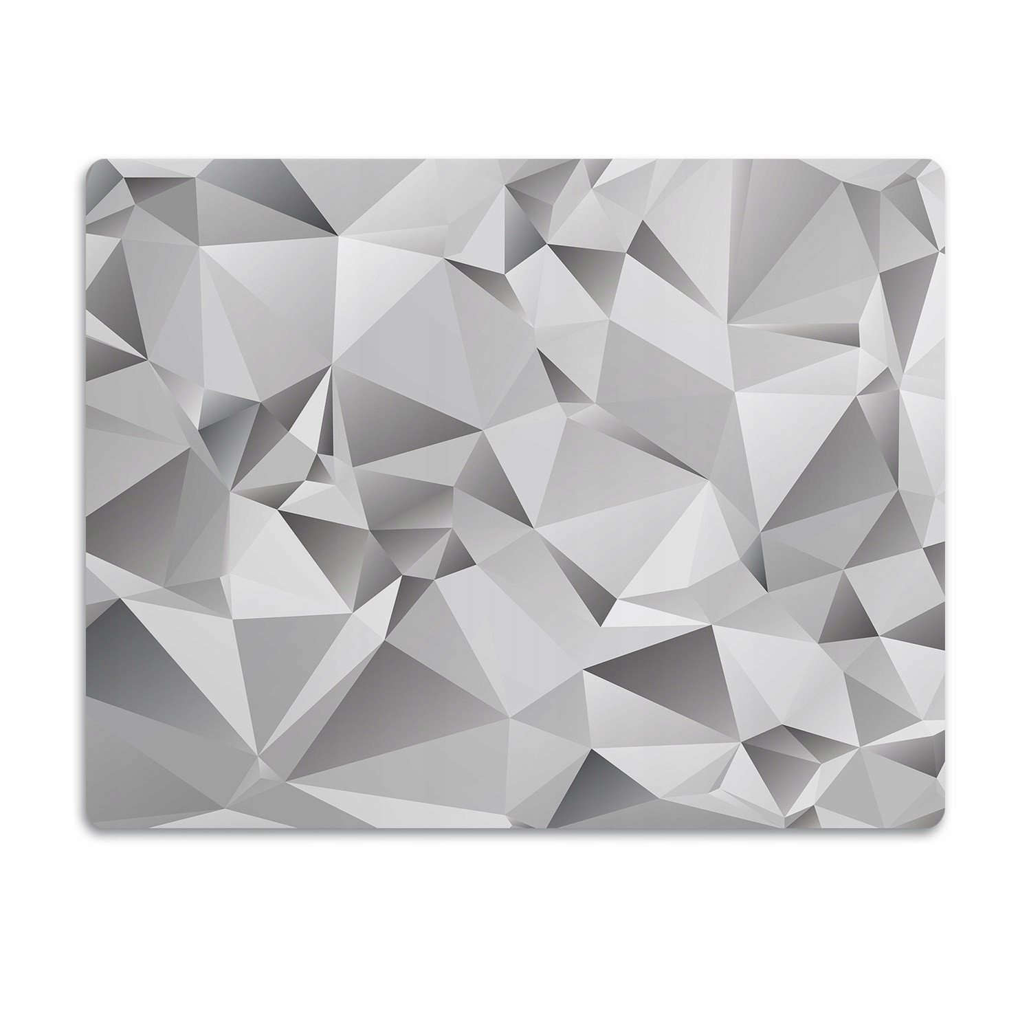 Podložka pod misku voděodolná Trojúhelníky vzor 90x60 cm