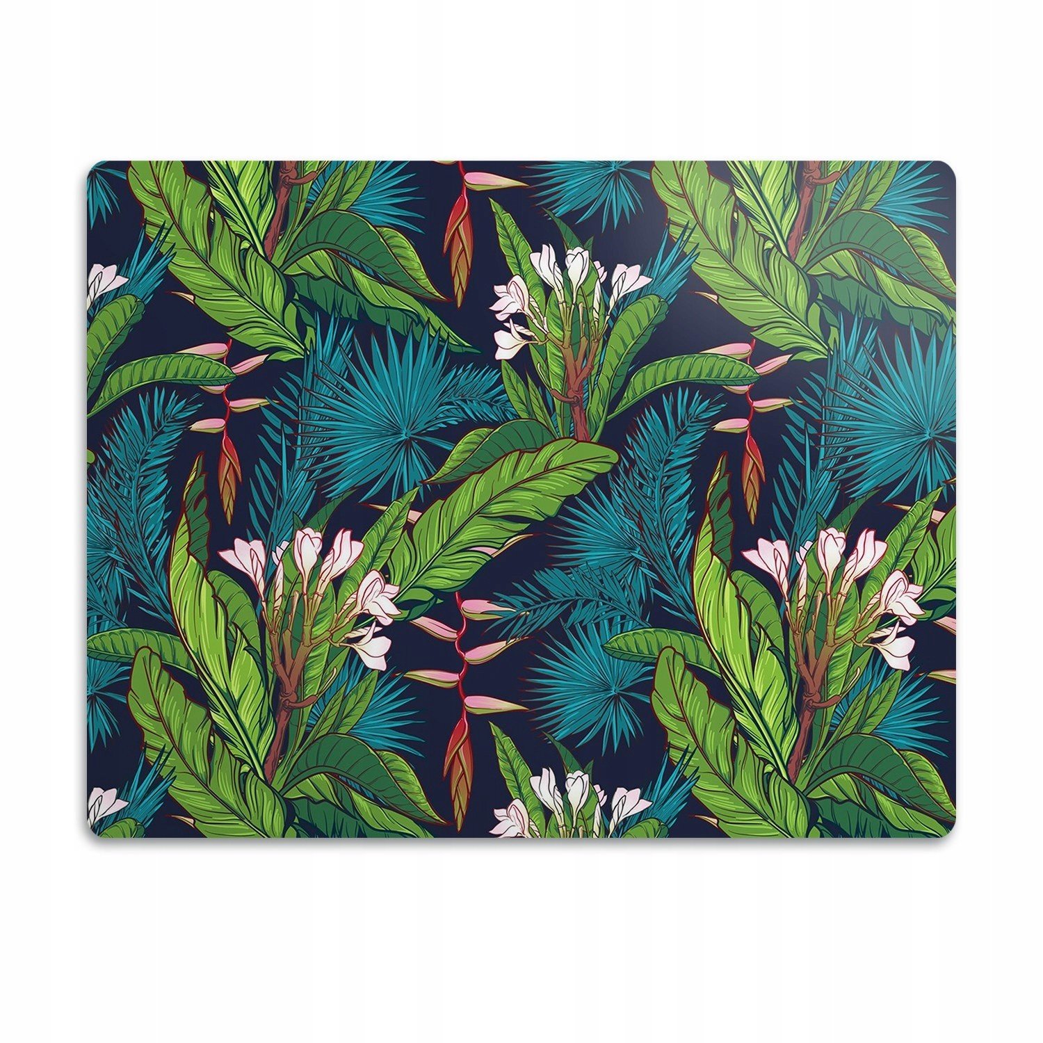 Ochranná podložka pod misky Tropická džungle 90x60cm