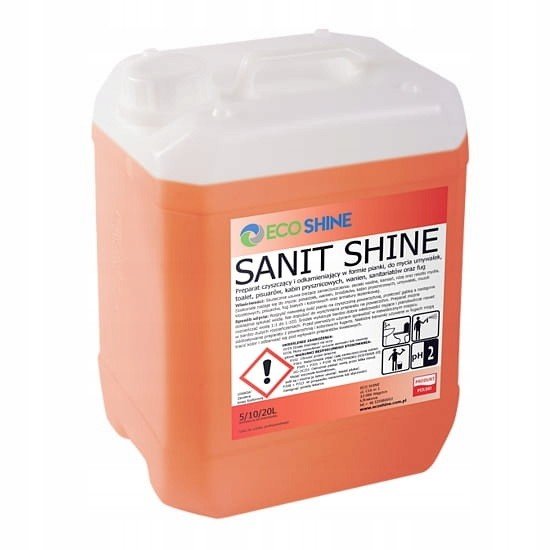 Eco Shine Sanit 5L pěna do koupelny odvápňovač