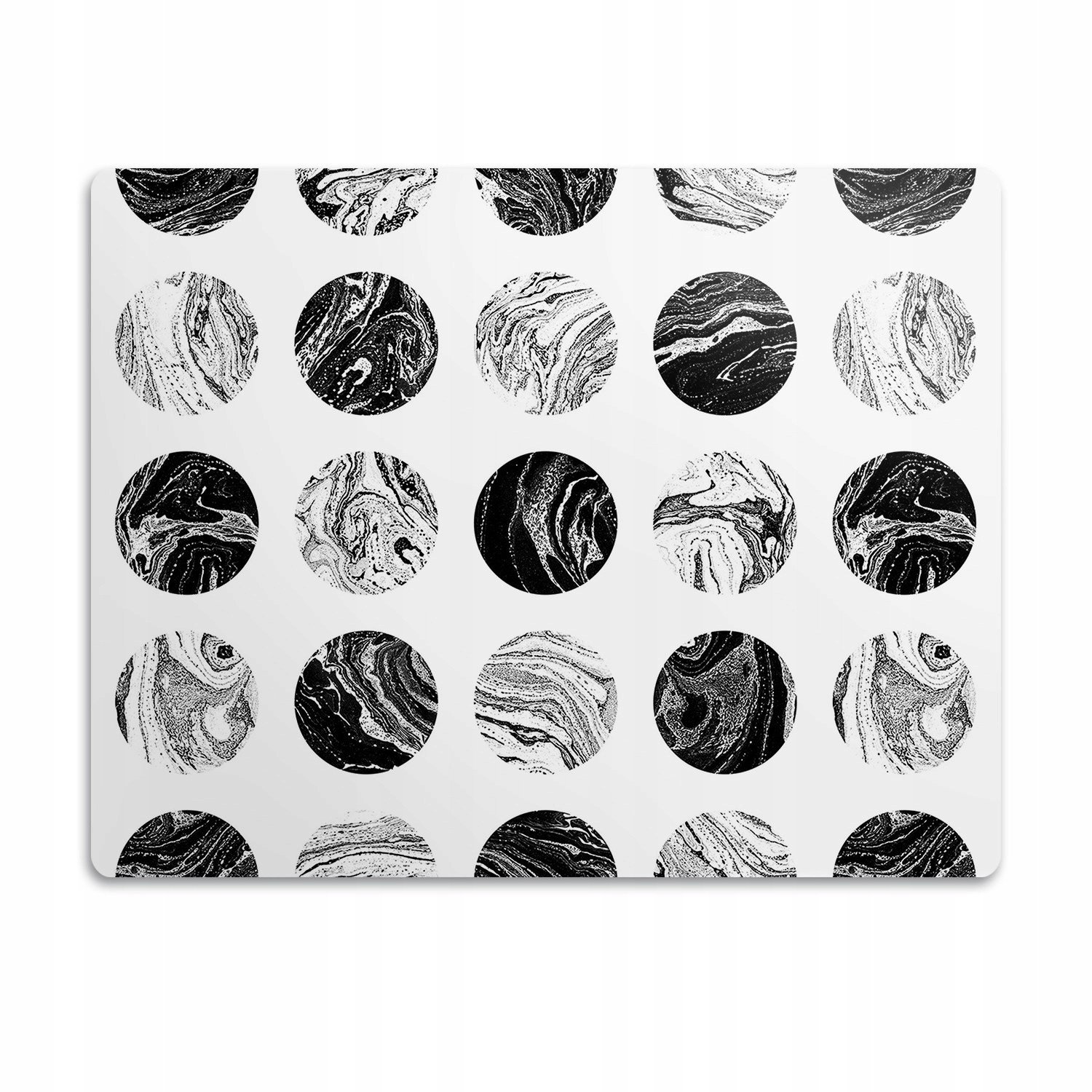 Elastická podložka pod misku Vzorovaný měsíc 90x60