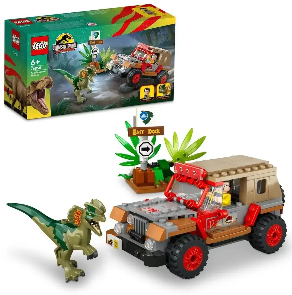 LEGO Jurassic World 76958 Útok dilophosaura