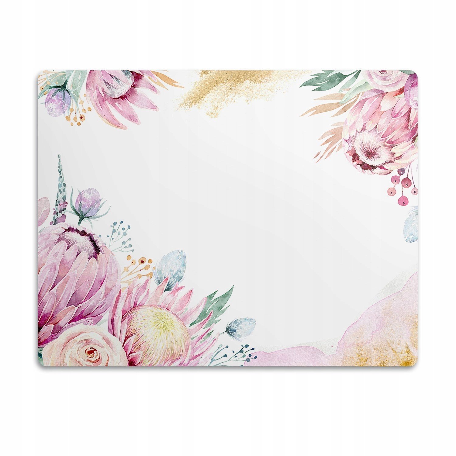 Ochranná podložka pro psa Květinový rám 90x60 cm