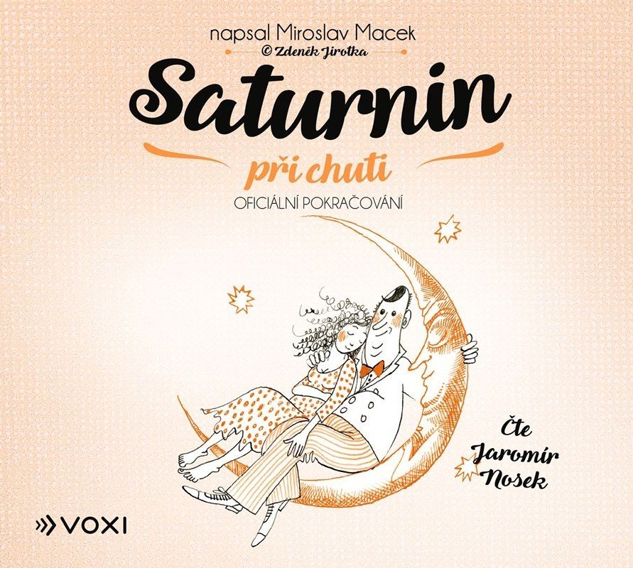 Saturnin při chuti - CDmp3 (Čte Jaromír Nosek) - Miroslav Macek