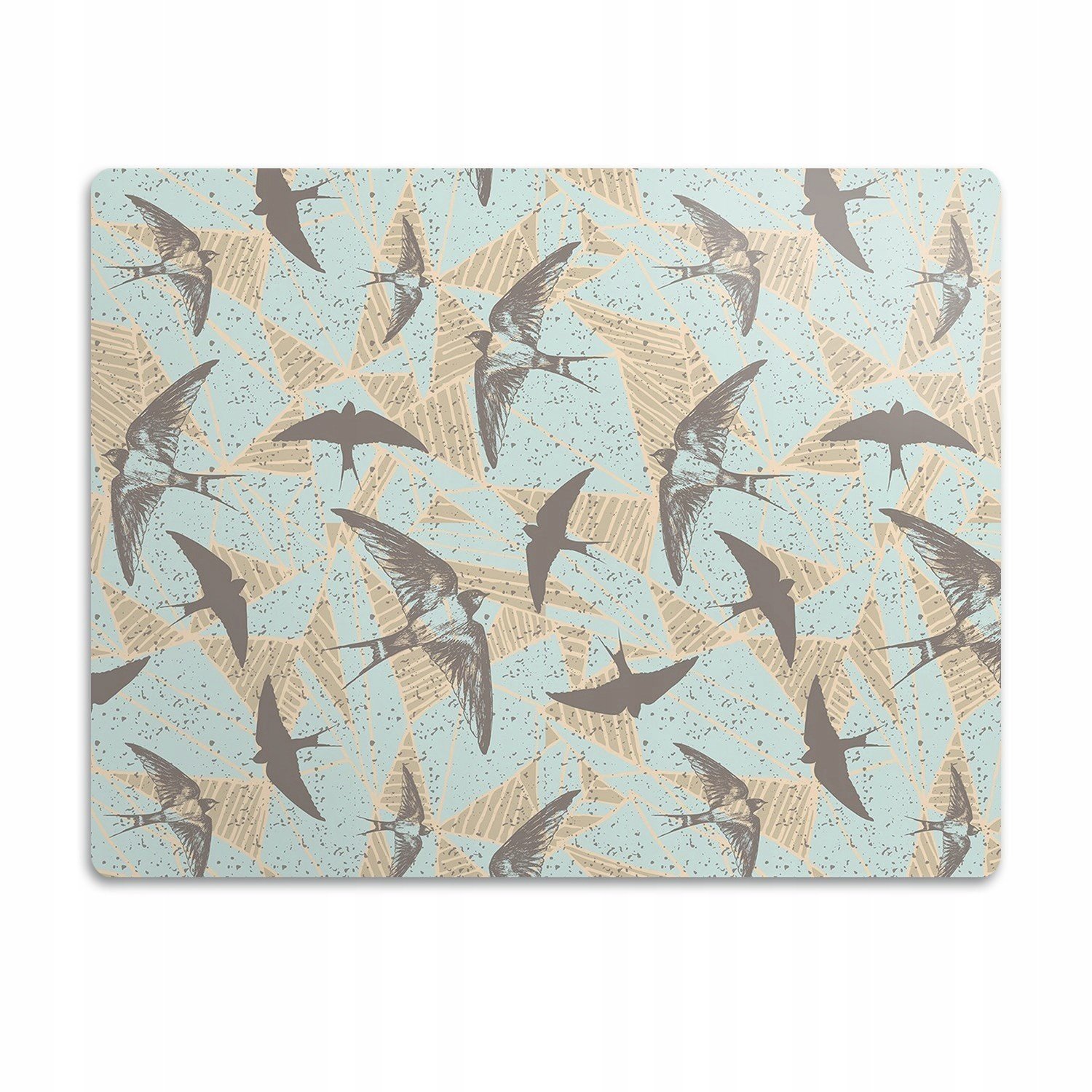 Podložka pro psa pod misku Létající vlaštovky 90x60 cm