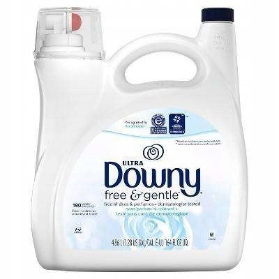 Downy Free Gentle 4,86 l 190 výplachů Hypoalergenní