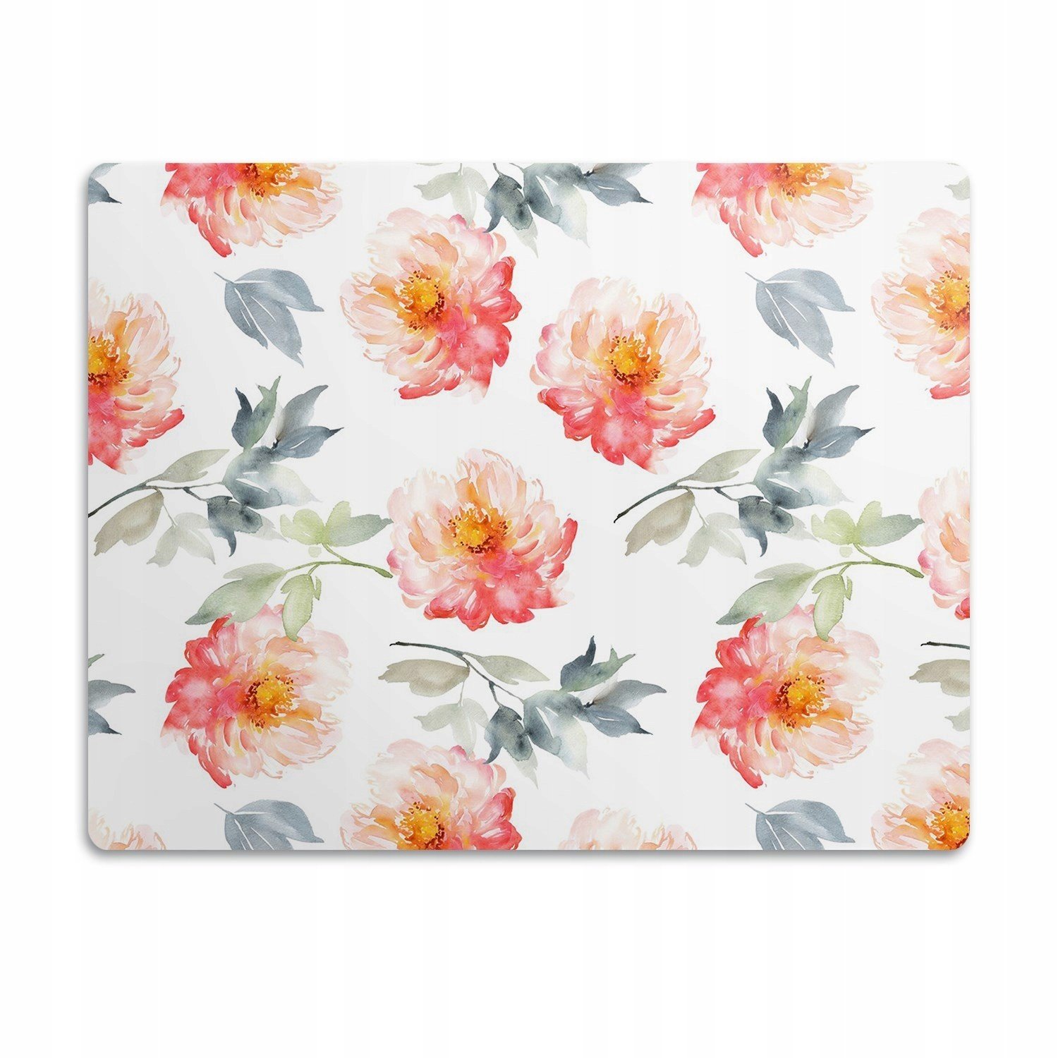 Podložka pod misku pro kočky Jarní květiny 90x60 cm