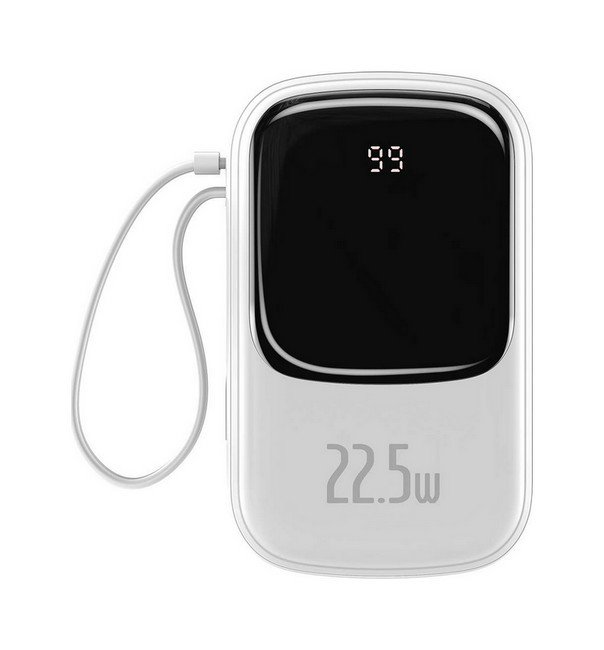 Powerbank Baseus Qpow 20000mAh bílá 68001 22,5W
