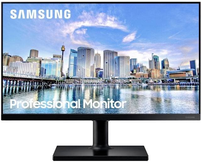 Samsung F22T450FQR LED monitor 55.9 cm (22 palec) Energetická třída (EEK2021) D (A - G) 1920 x 1080 Pixel Full HD 5 ms DisplayPort, HDMI(TM), na sluchátka (jack