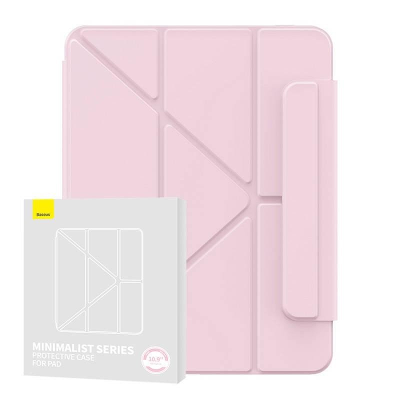 Baseus Minimalistické magnetické pouzdro pro Pad 10 10,9″ (baby pink)