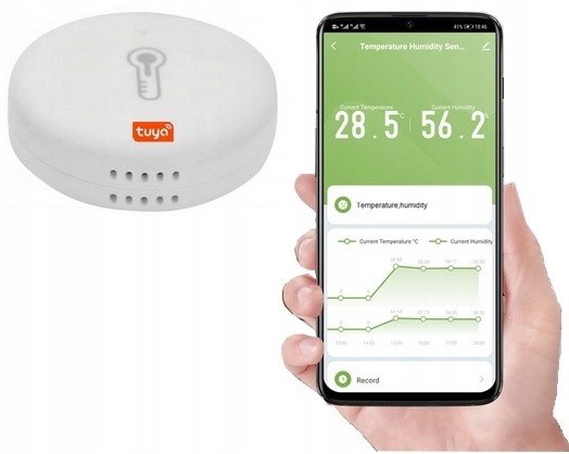 Senzor Mini Teploty Vlhkosti Tuya Zigbee