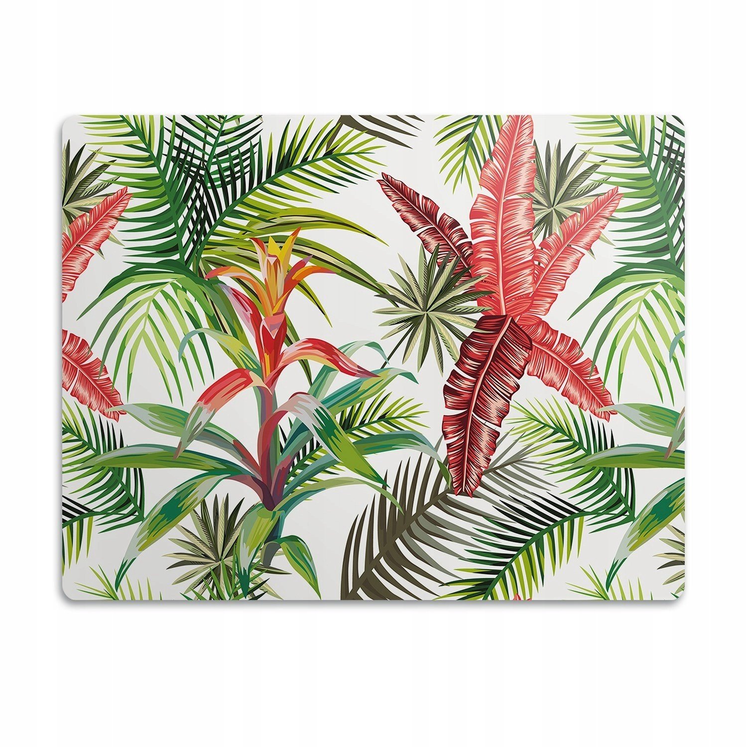 Ochranná podložka pod misky Džungle rostliny 90x60 cm