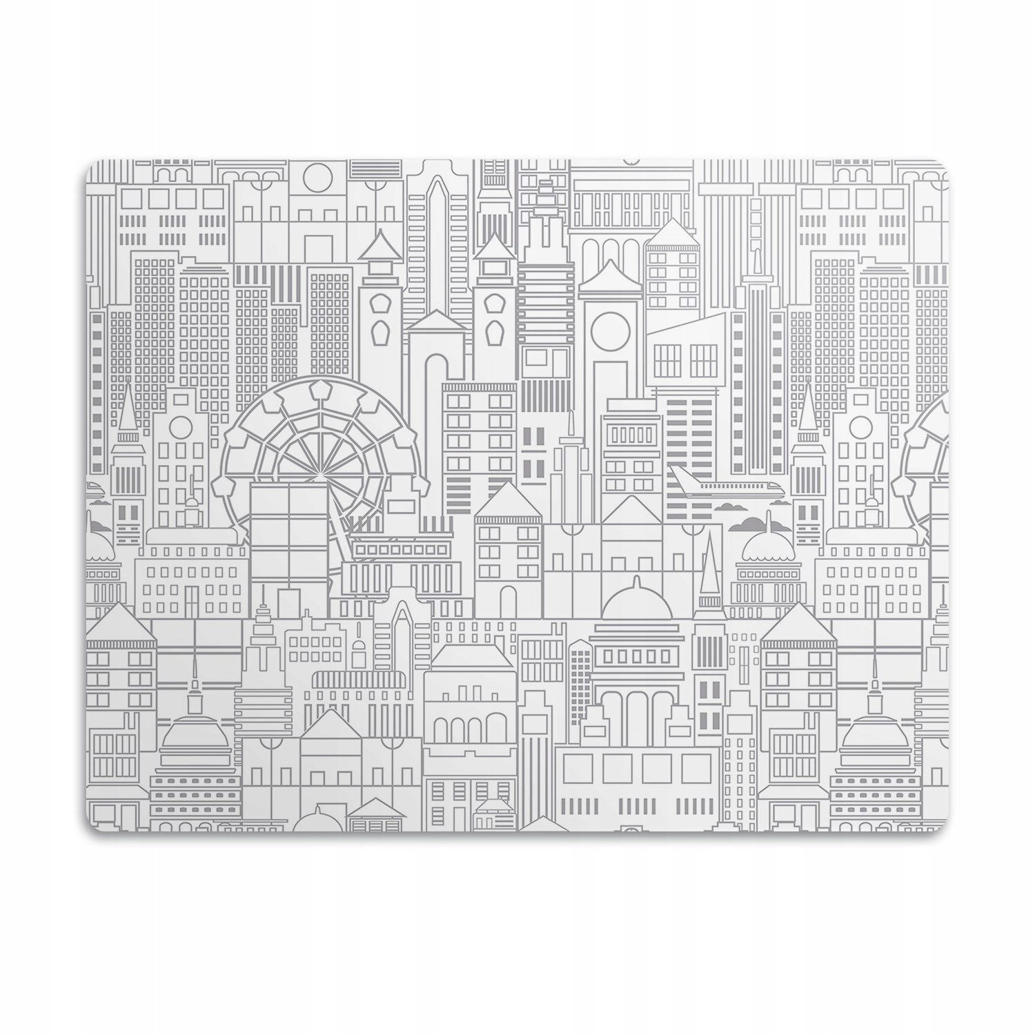 Ochranná podložka pod psí misky Náčrtník 90x60