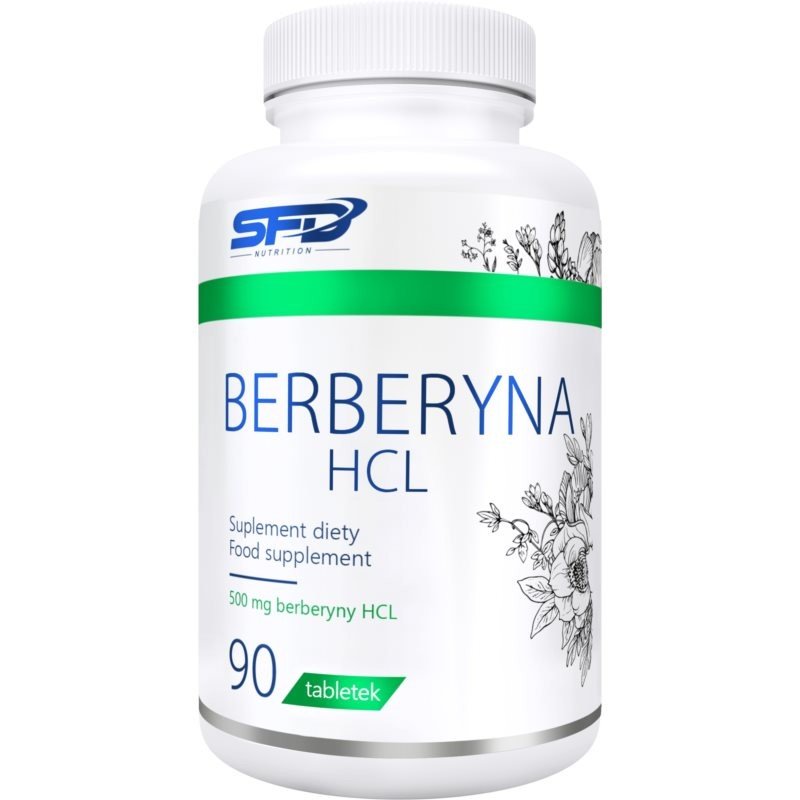 SFD Nutrition Berberine HCl kapsle pro udržení normální hladiny cukru v krvi 90 tbl