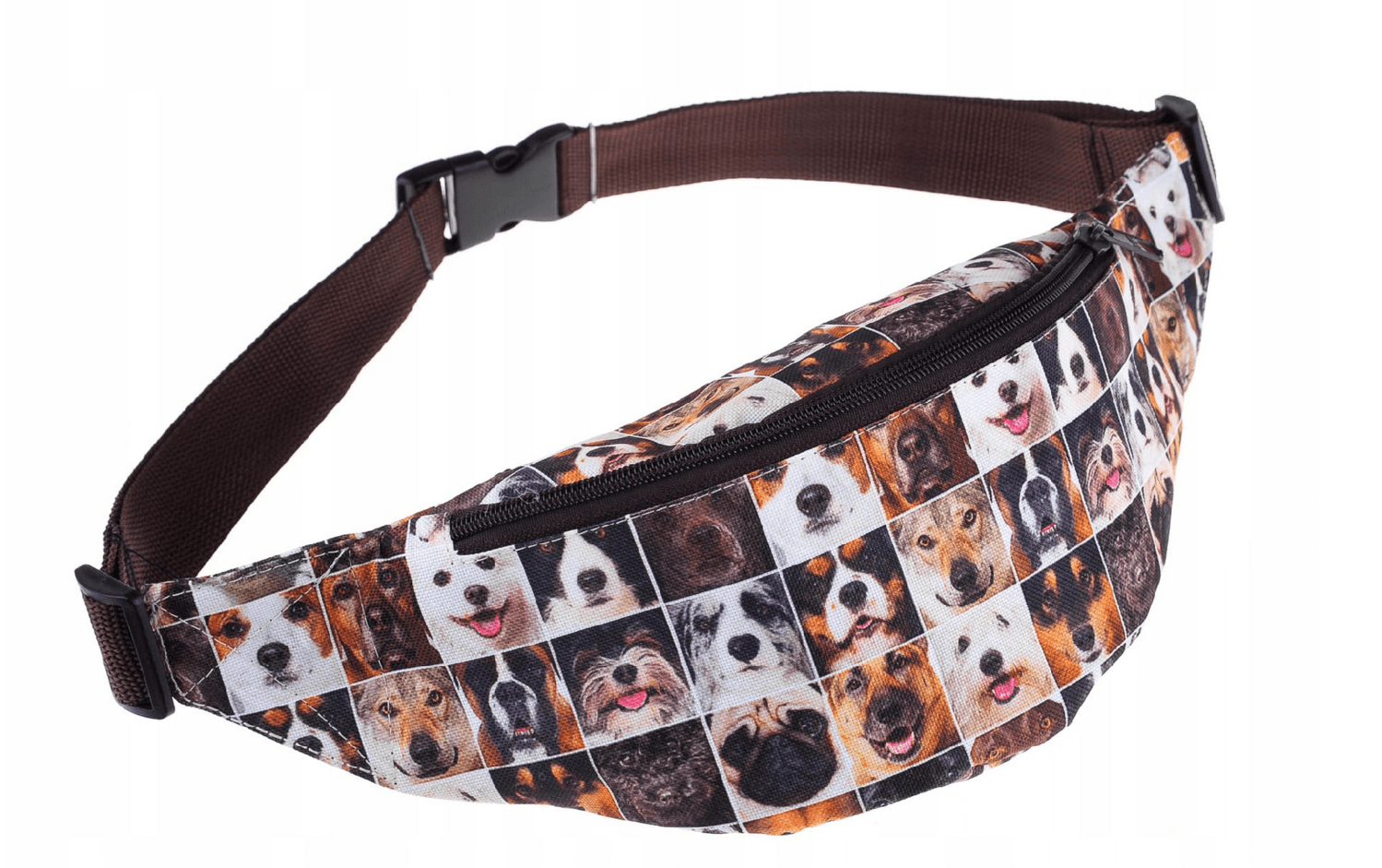 Stylová univerzální ledvinka 65 PES KAM SE PODÍVÁŠ MyBestHome 22x11x7 cm