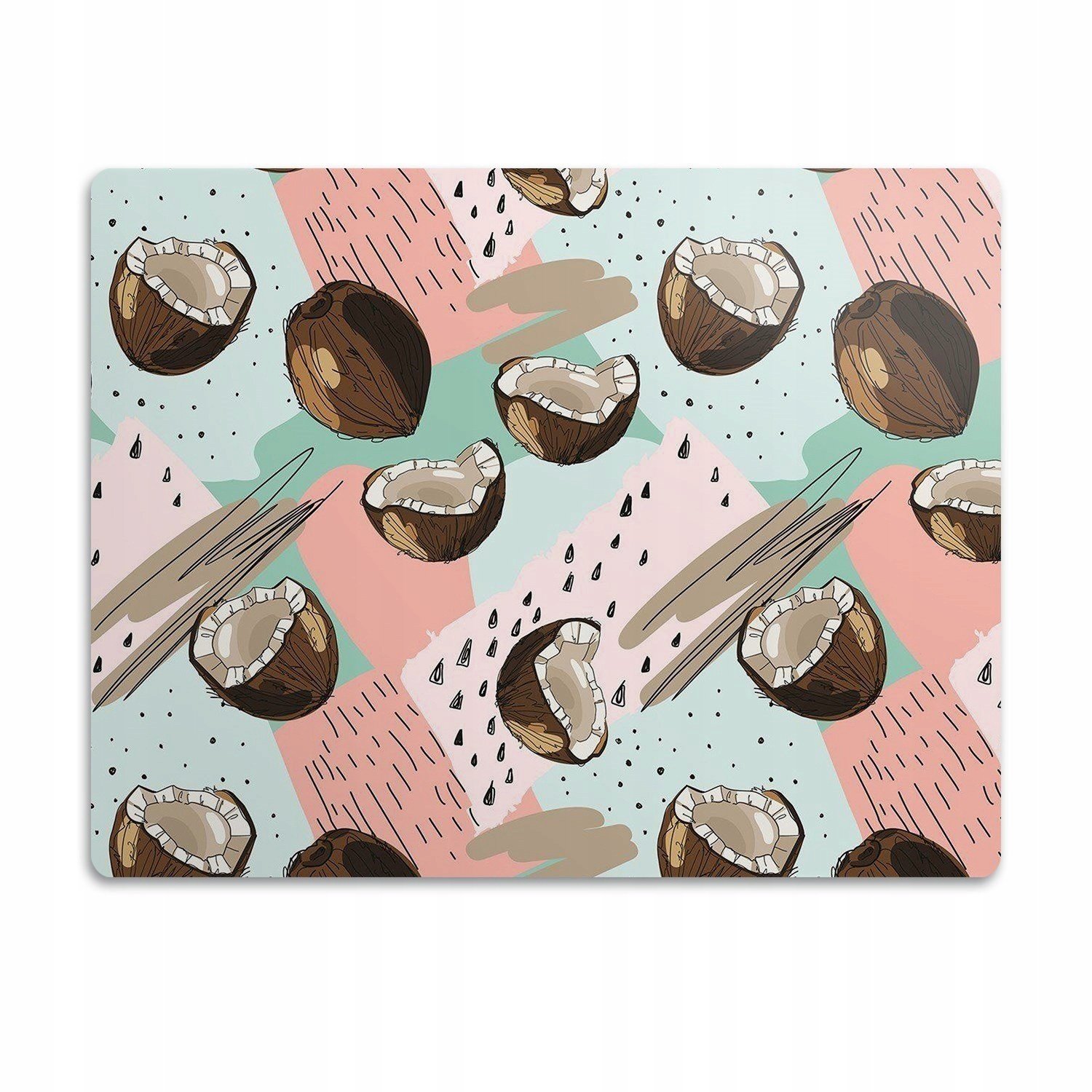 Ochranná podložka pod kočičí toaletu Kokosy 90x60 cm