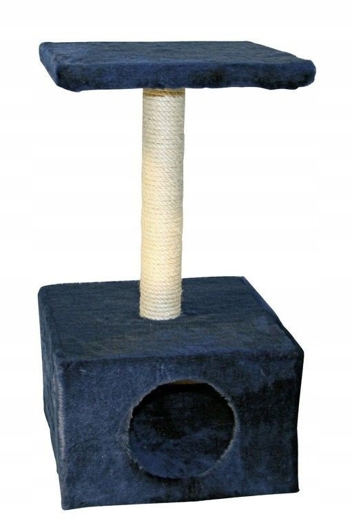 Kerbl Škrabadlo pro kočky Amethyst, tmavě modré 57cm