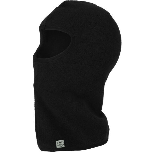 Lewro ZARYN Dětská fleecová kukla, černá, velikost 8-11