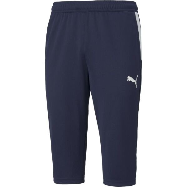 Puma TEAMLIGA TRAINING 3/4 PANTS Pánské 3/4 kalhoty, tmavě modrá, velikost S