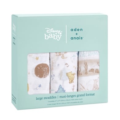 aden + anais™ Winnie the Pooh 3-pack puck wipes