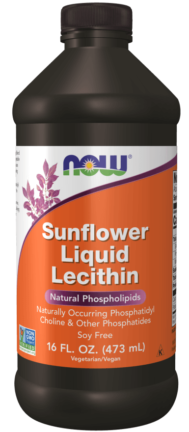 Now® Foods NOW Sunflower Lecithin (tekutý slunečnicový lecitin), 473 ml
