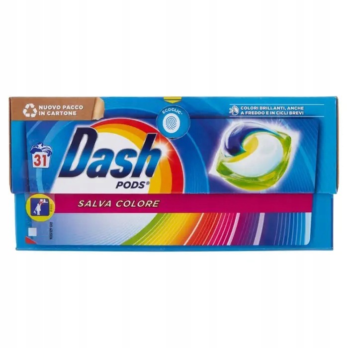 Dash Pods Salva Colore Kapsle na praní NEW31ks