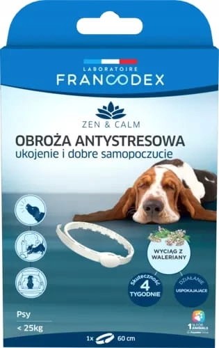 Francodex Antistresový obojek pro psa 60cm
