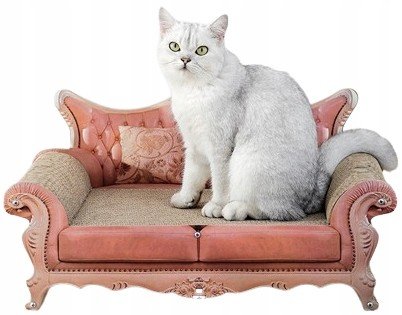 Škrabadlo Kartonové pro kočky Pohovka Pelíšek Karton XL