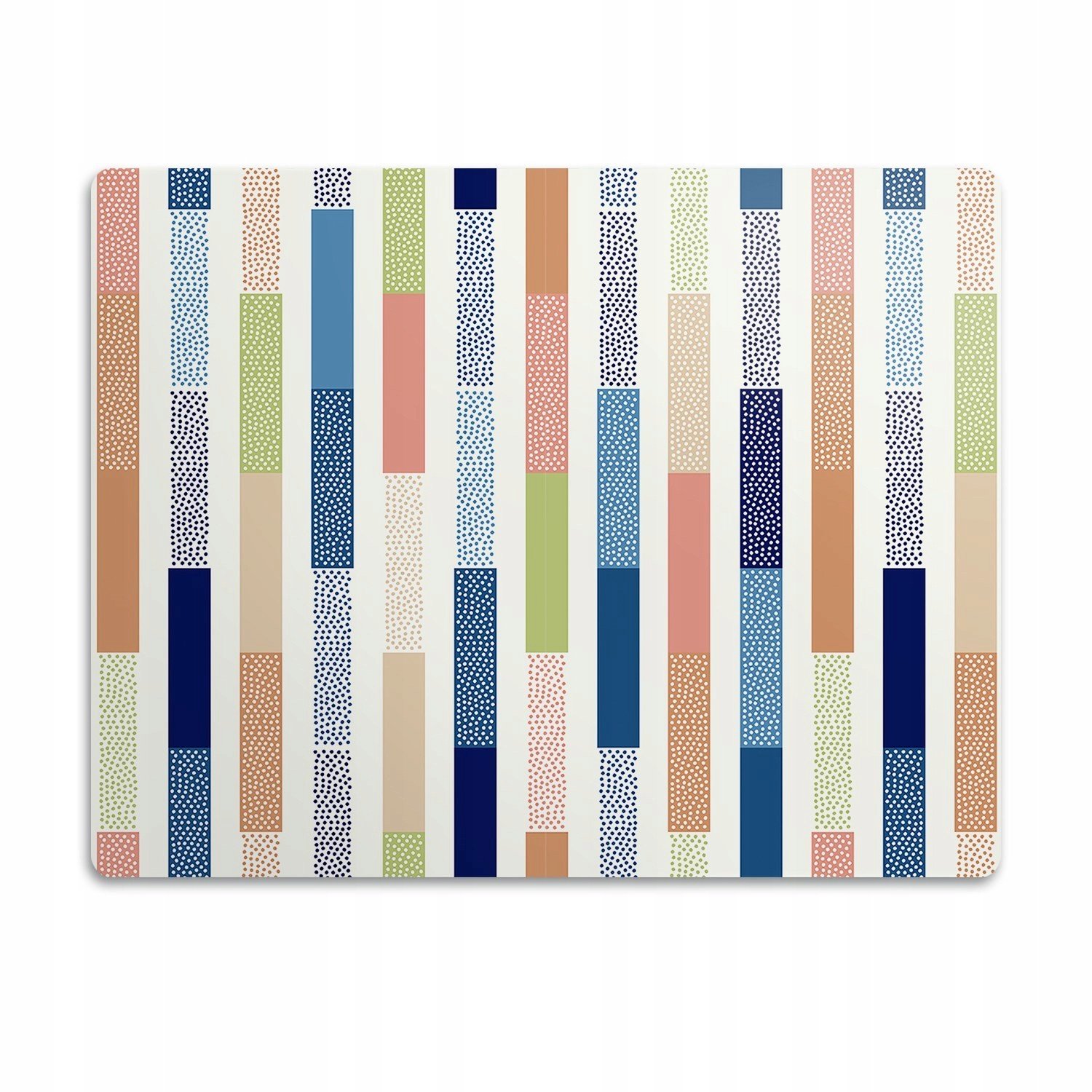 pro kočky podložka pod záchod Barevné proužky 90x60 cm