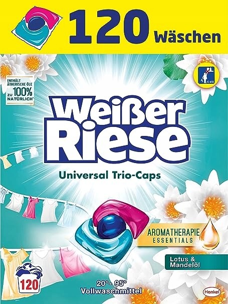 Weißer Riese Universal Trio-Caps 120 ks De