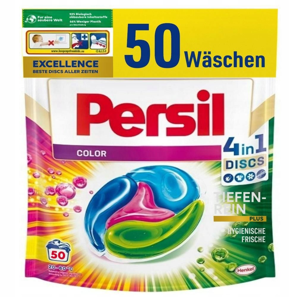 Kapsle na praní Persil Discs Color 50 ks De